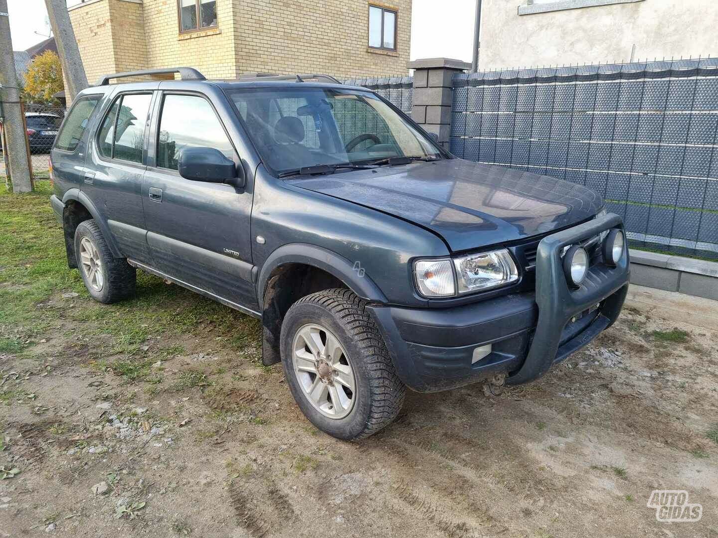 Opel Frontera 2003 m Visureigis / Krosoveris