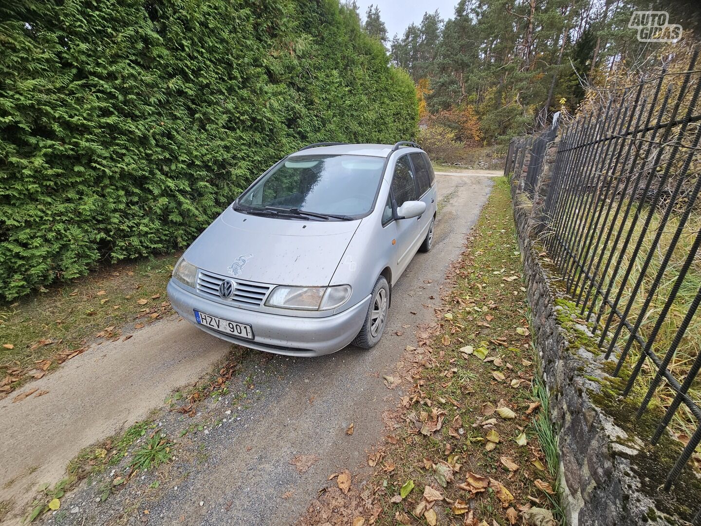 Volkswagen Sharan 1998 m dalys