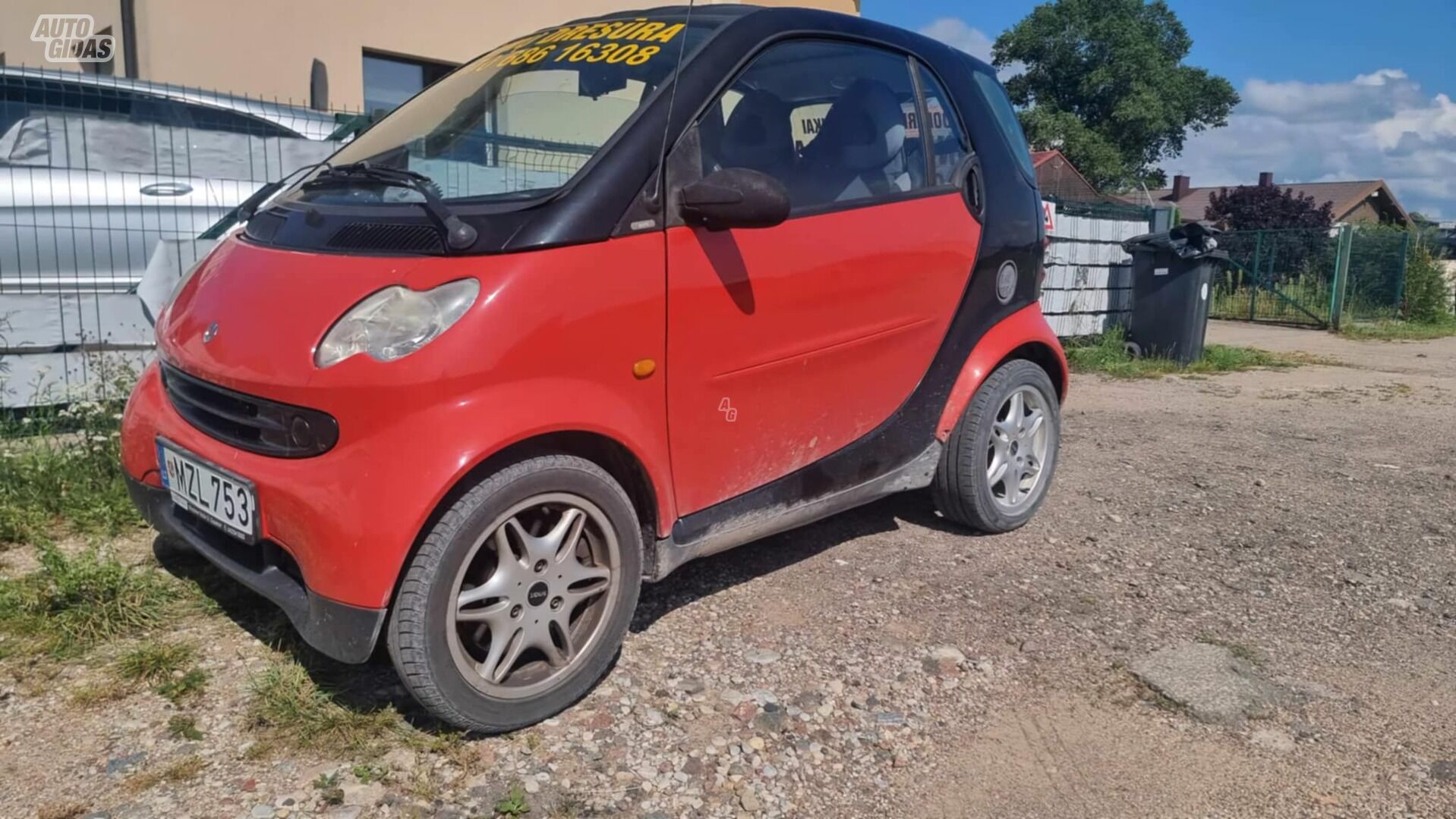 Smart Fortwo 2006 m Vienatūris