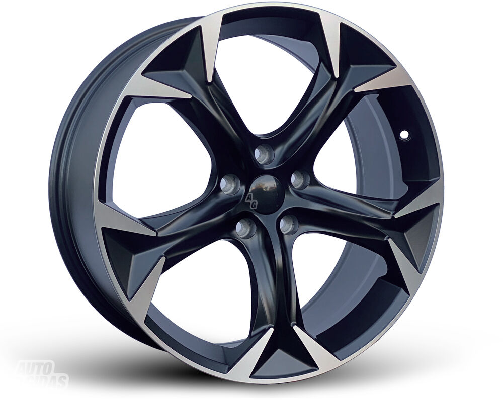 Kitas 541 Cupra Black Machine Face ( light alloy R18 rims