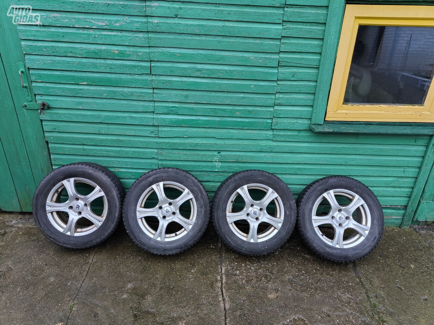 Light alloy R16 rims