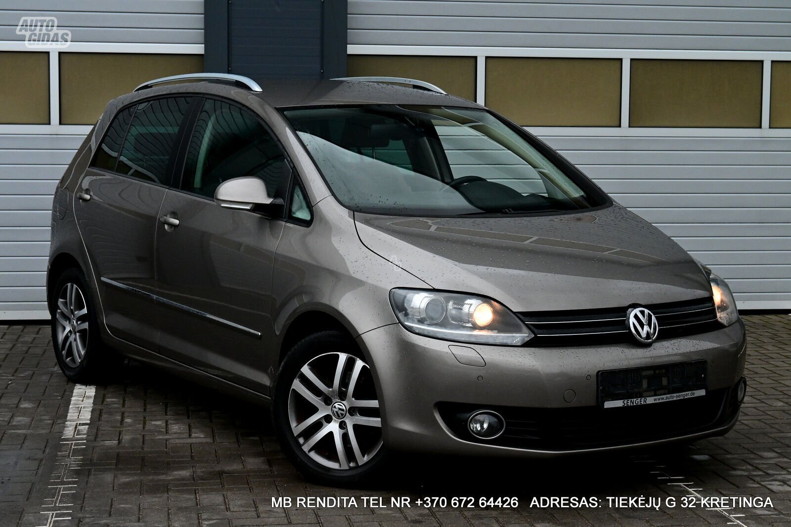 Volkswagen Golf Plus 2010 m Vienatūris