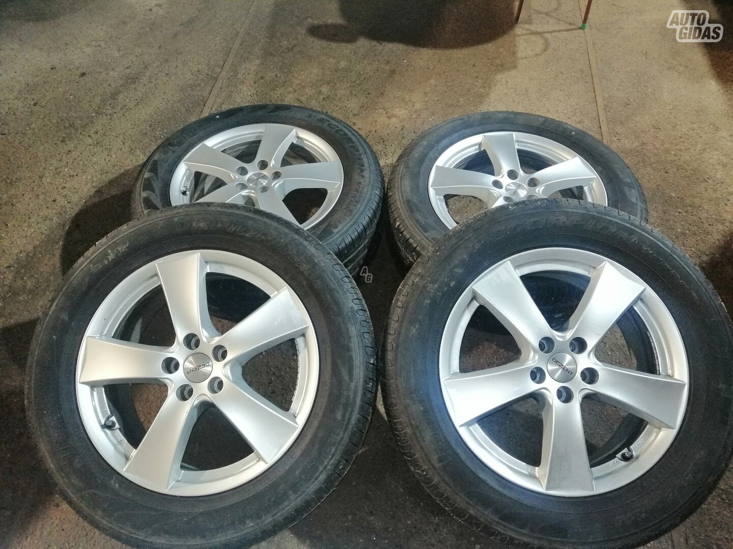 Dezent XC60 light alloy R18 rims