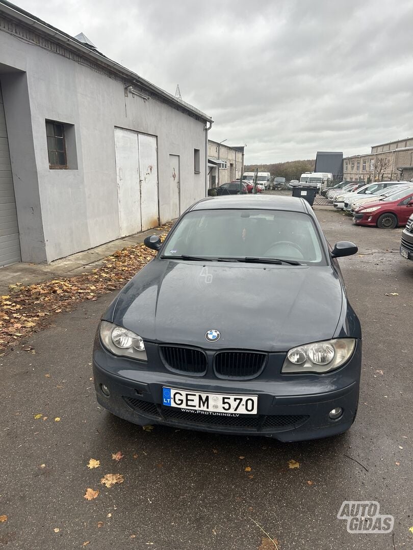 Bmw 118 2005 m Hečbekas