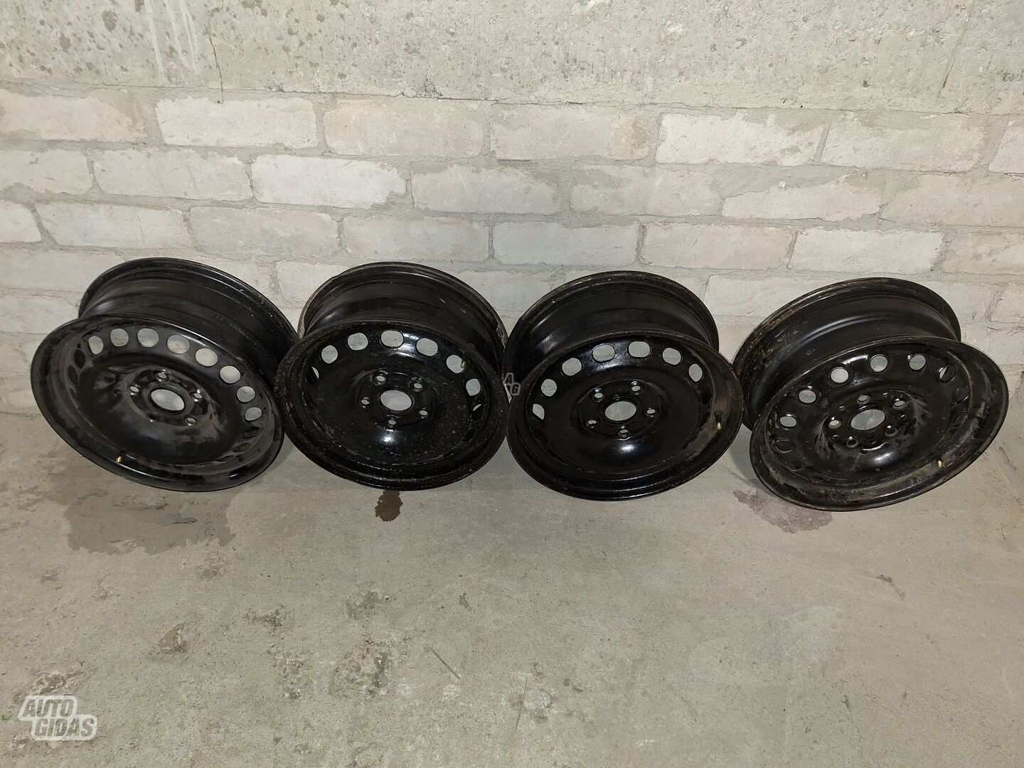 Steel stamped R15 rims