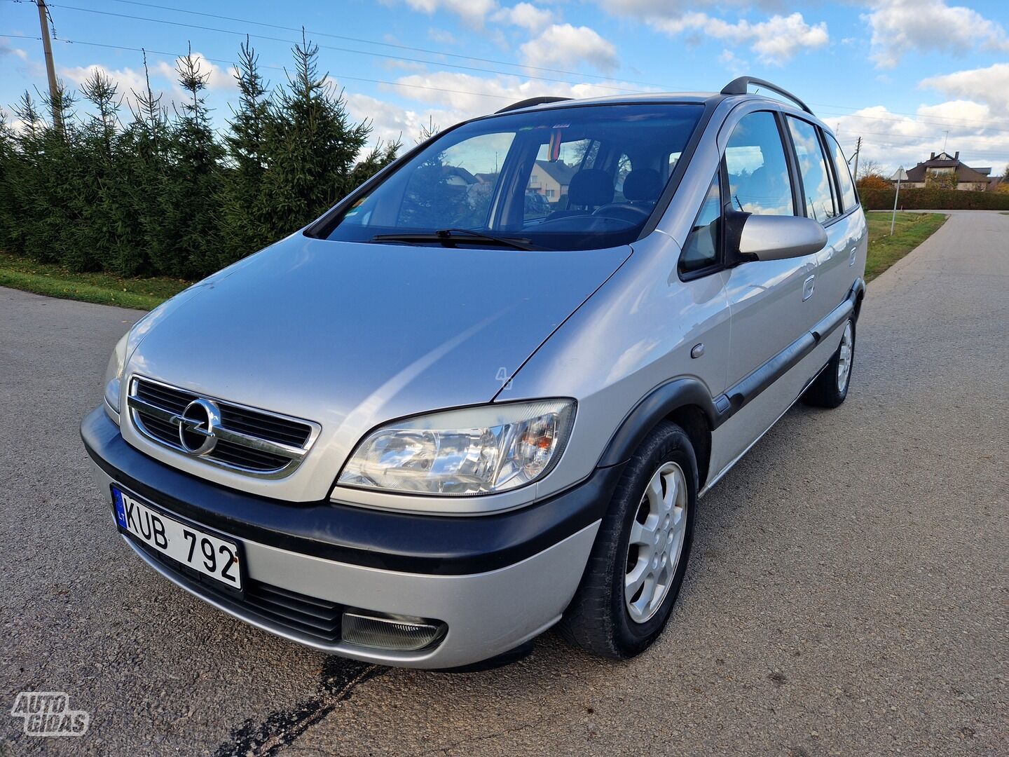 Opel Zafira 2003 m Vienatūris