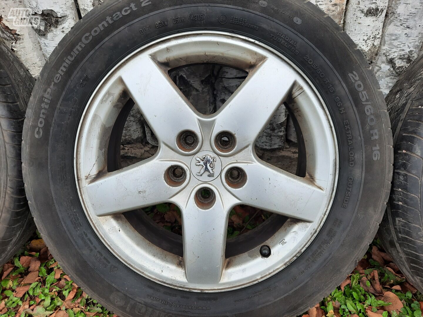 Peugeot 407 407 light alloy R16 rims