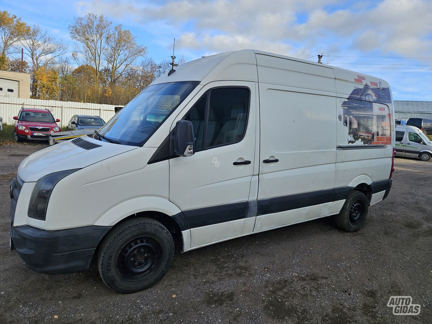 Volkswagen Crafter 2008 m Krovininis mikroautobusas