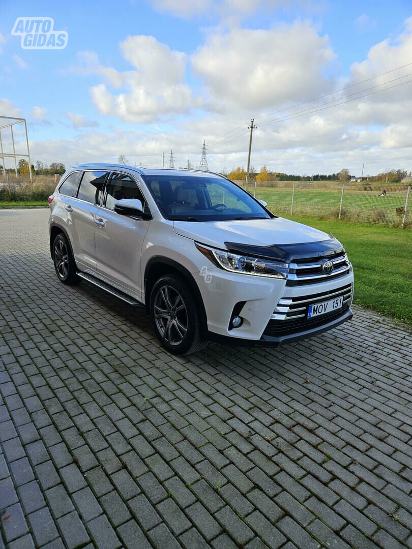 Toyota Highlander 2018 y Off-road / Crossover