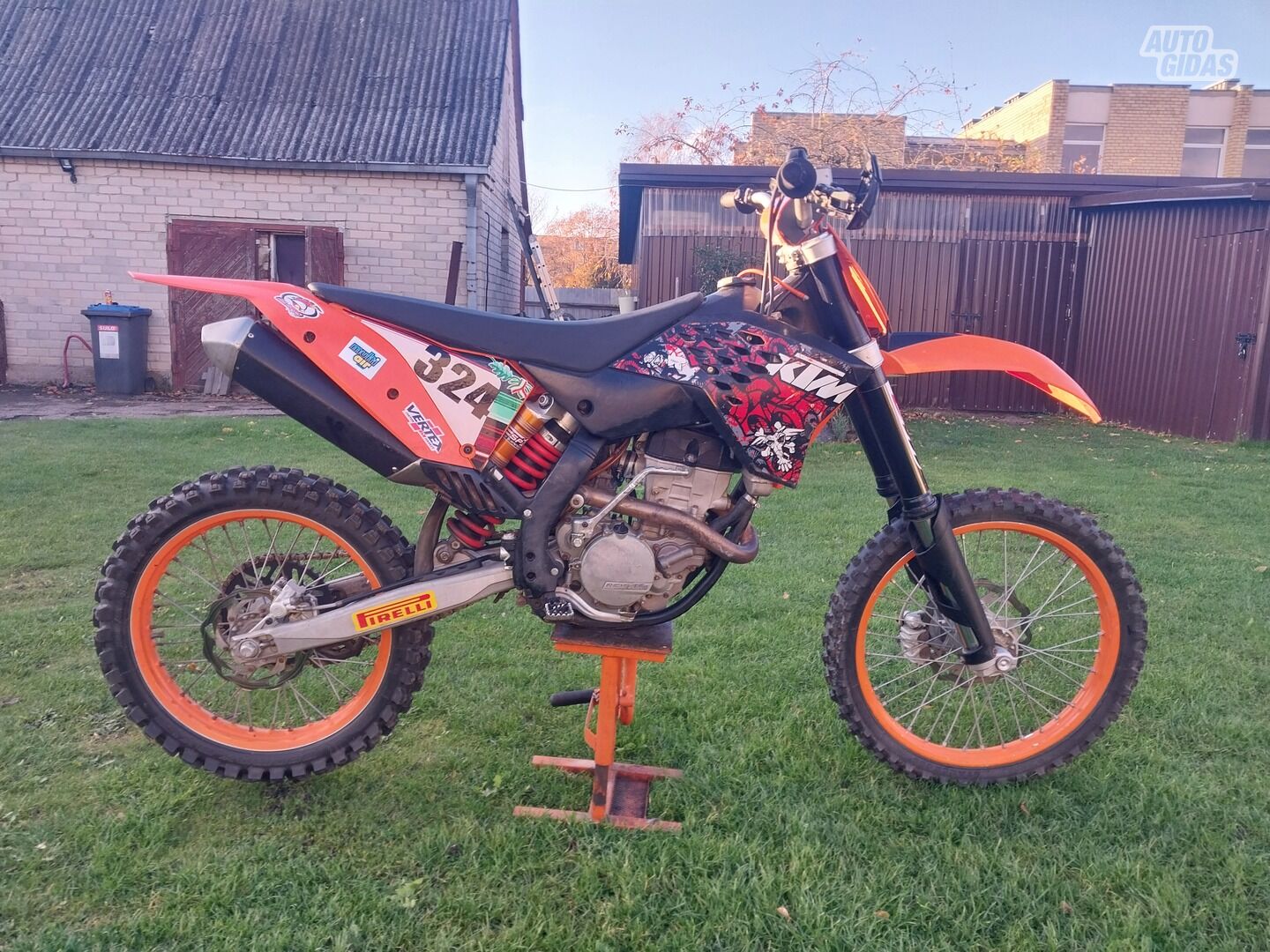 KTM SX-F 2009 y Motocross / Supermoto motorcycle