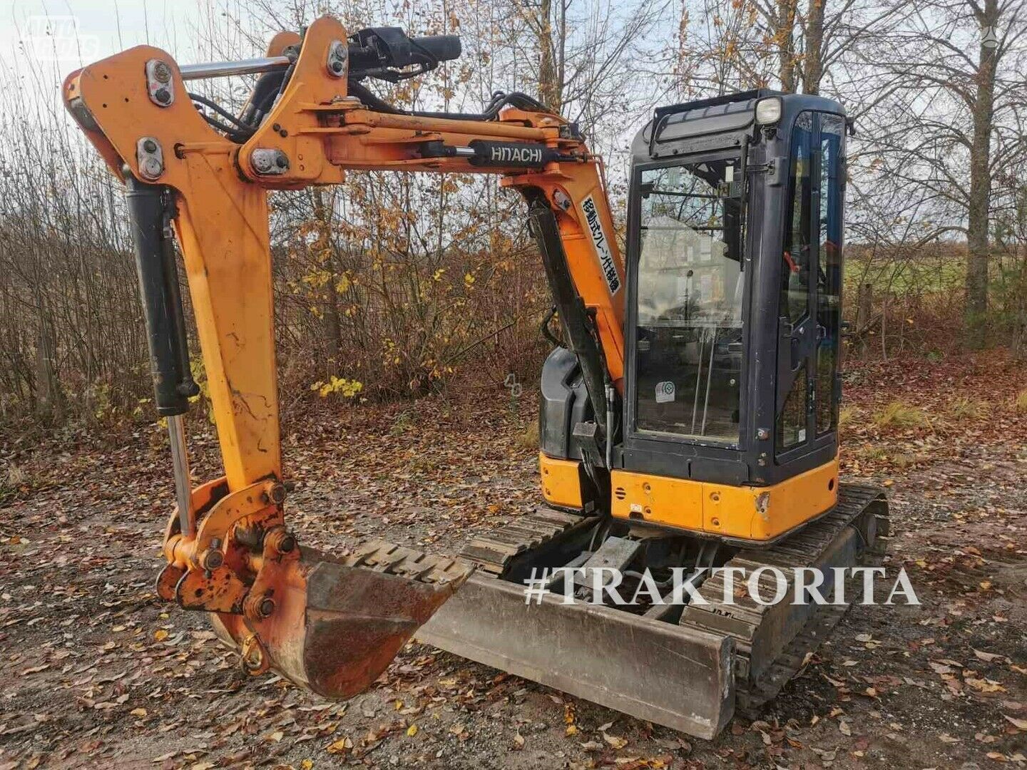 Hitachi ZAXIS 30UR 2014 г Мини экскаватор