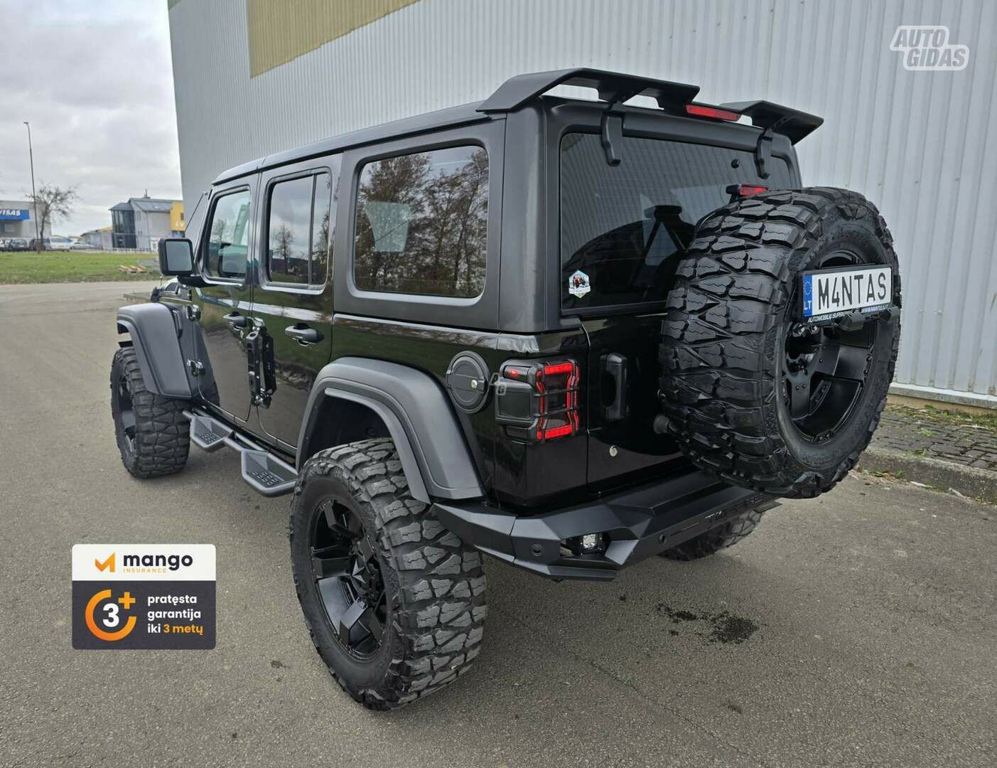 Jeep Wrangler 2018 m Visureigis / Krosoveris