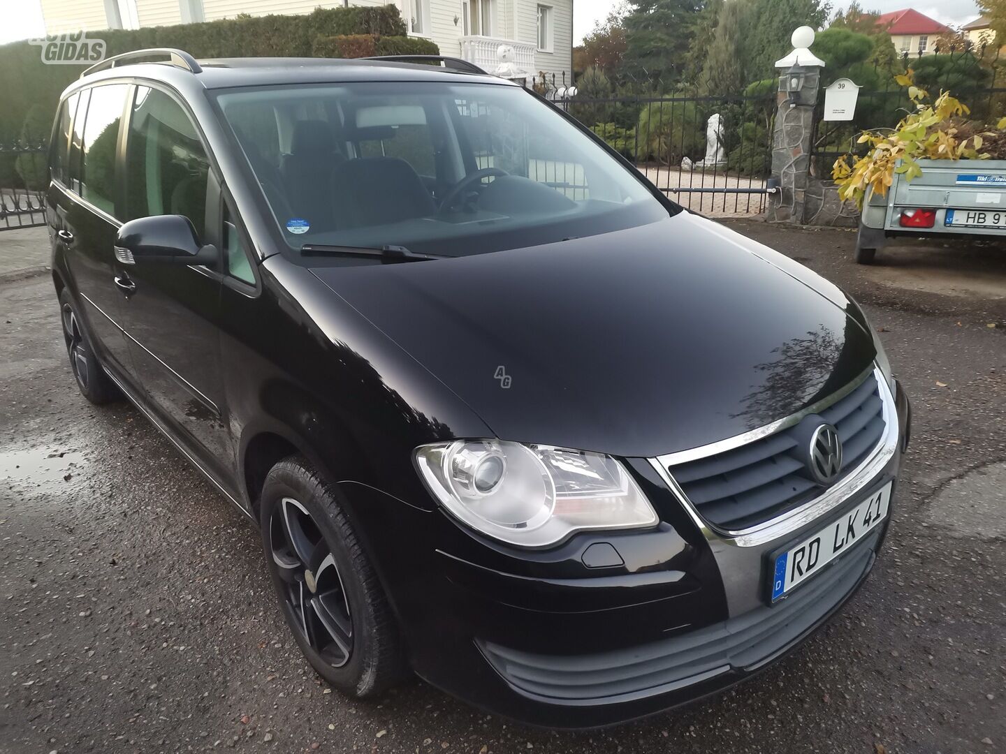 Volkswagen Touran TDI Vokietija 2008 m