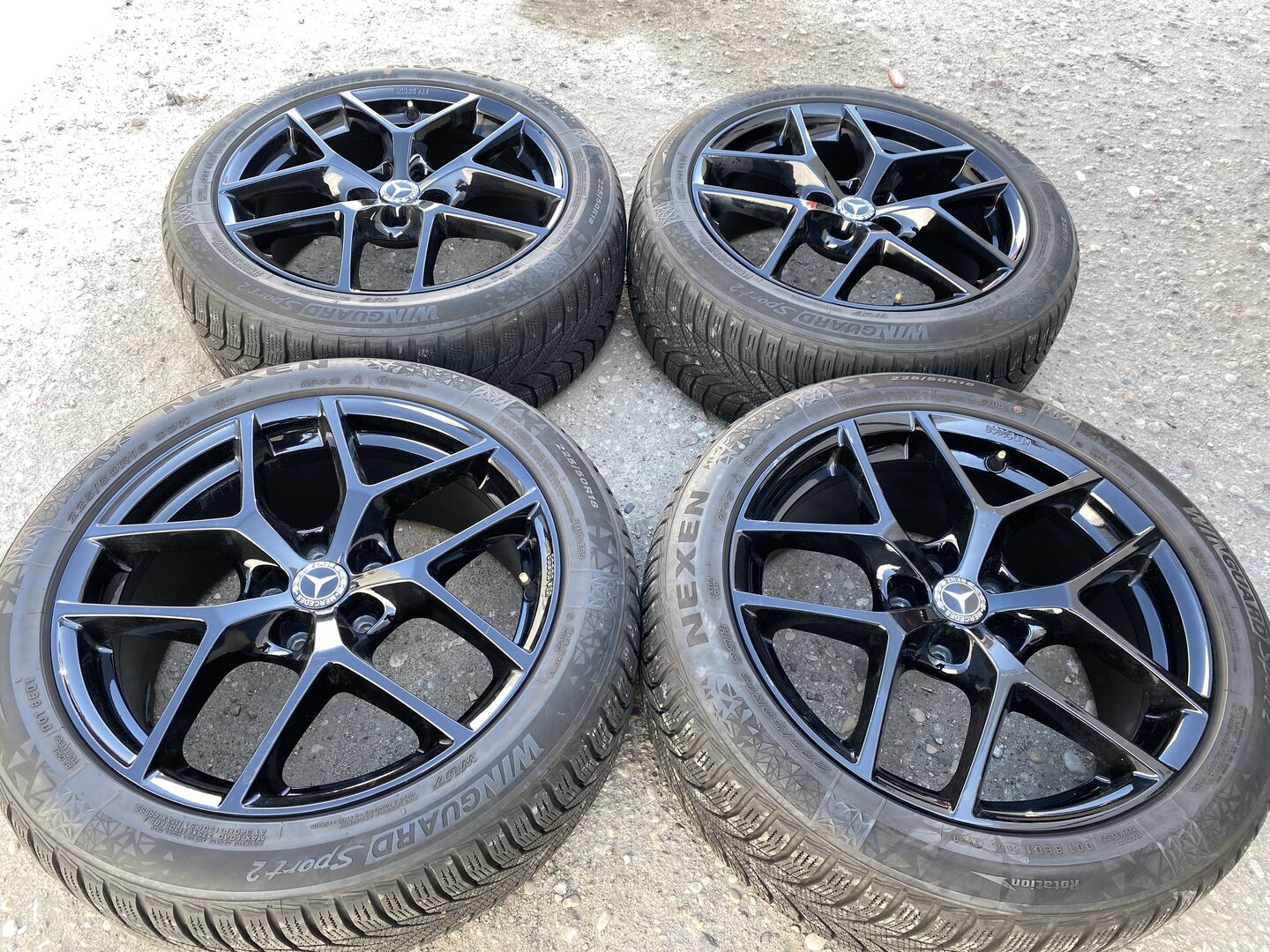 Mercedes-Benz Siunciam,8J ET37 light alloy R18 rims