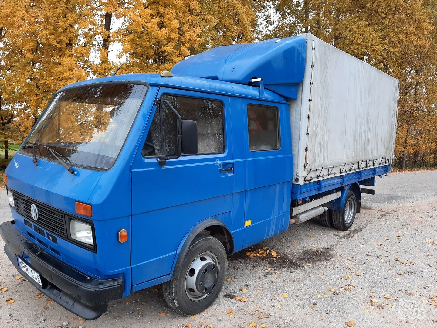 Volkswagen LT28 1993 m Bortinis su tentu