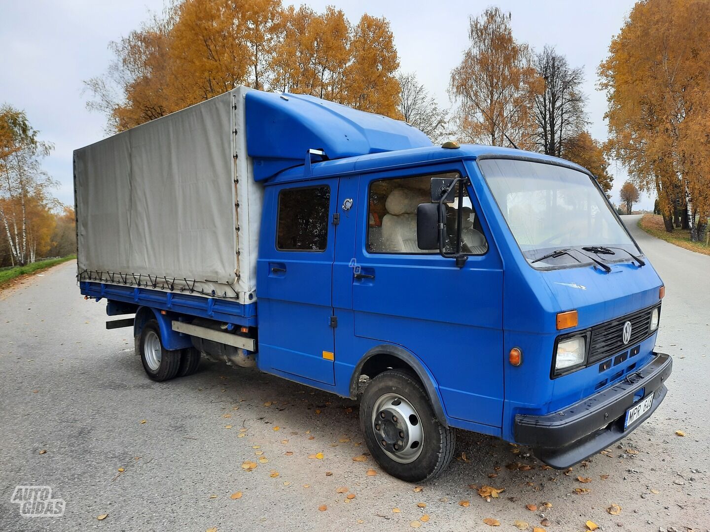 Volkswagen LT28 1993 y Flatbed with tilt