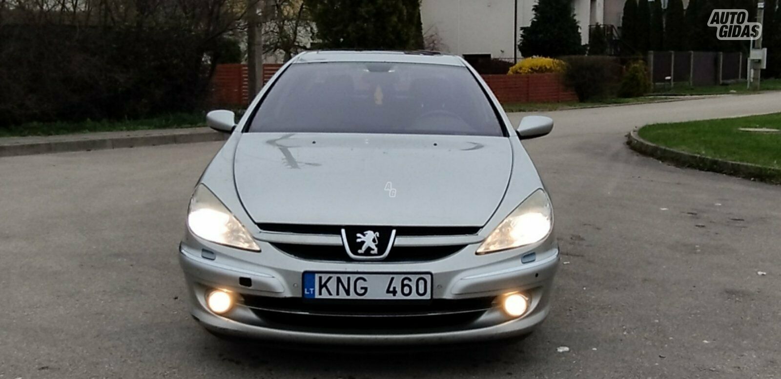 Peugeot 607 2006 m Sedanas