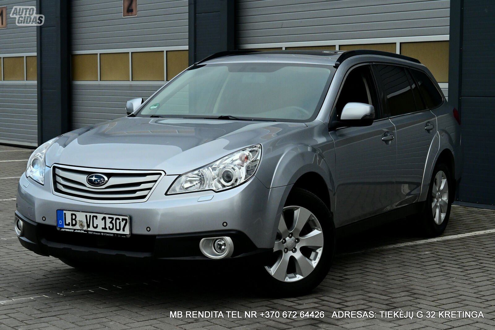 Subaru OUTBACK 2012 m Universalas