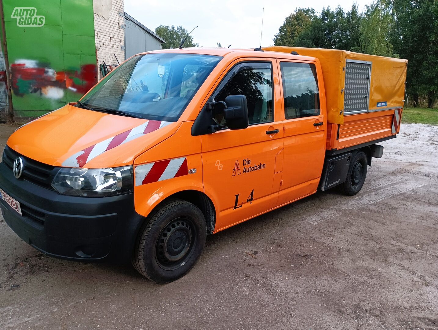 Volkswagen transporter 2015 m Dviguba kabina