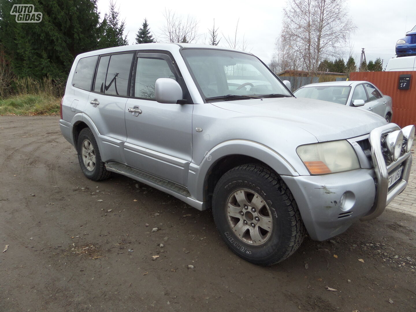 Mitsubishi Pajero 2004 m dalys