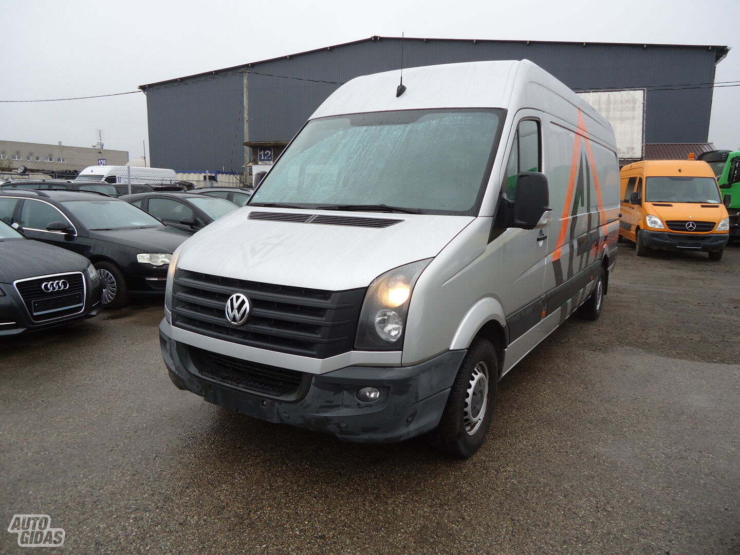 Volkswagen Crafter 2013 m Krovininis mikroautobusas