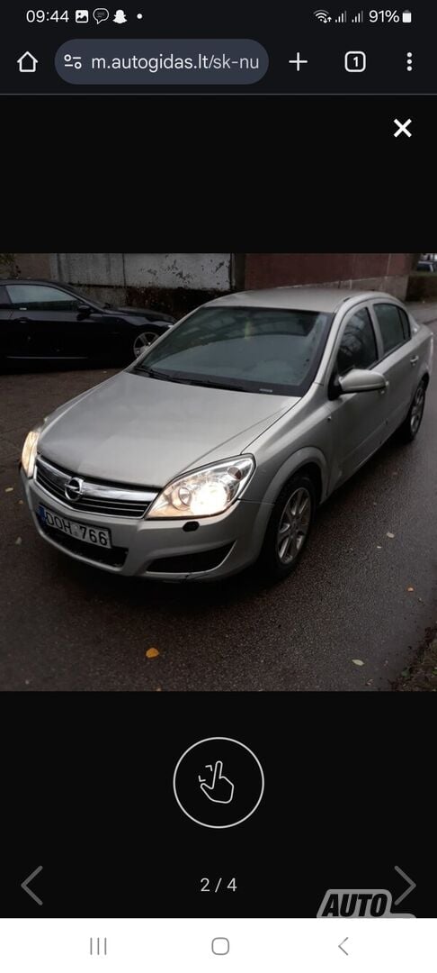 Opel Astra 2008 m Sedanas