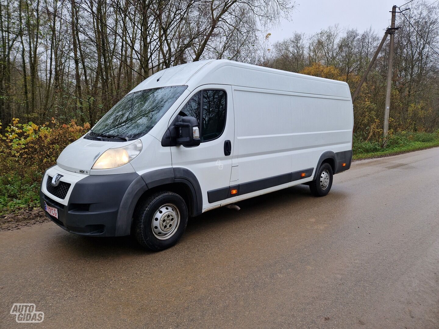 Peugeot Boxer 2011 m Krovininis mikroautobusas