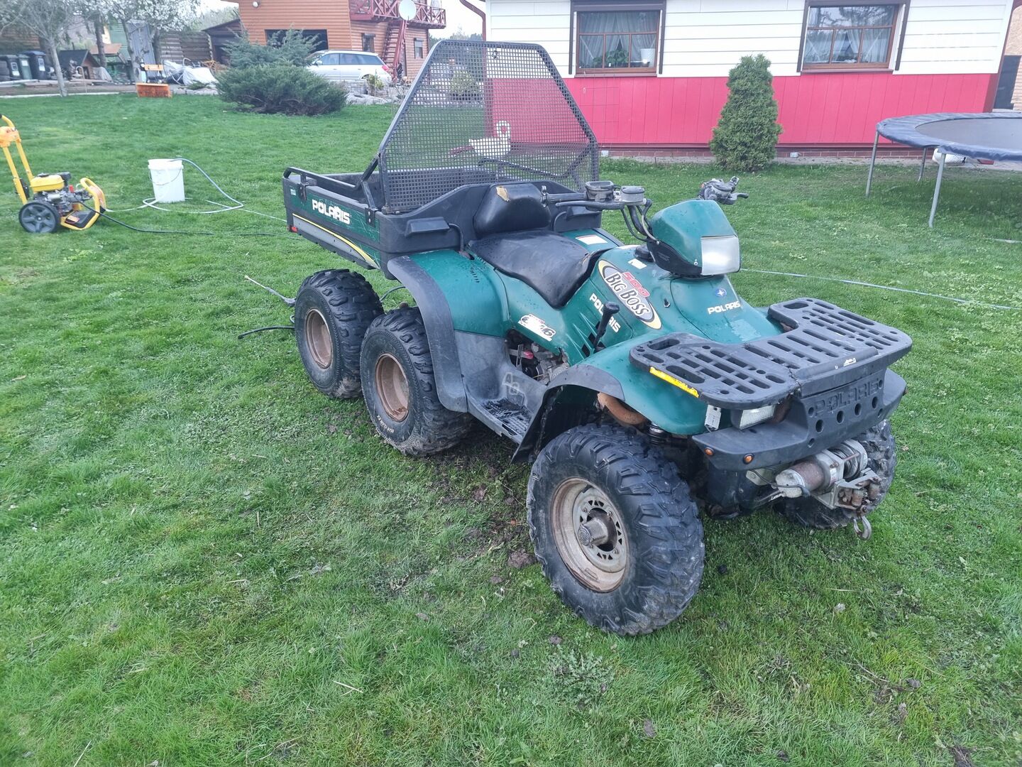 Polaris Ranger 6x6 2004 г Четырех мотоцикл