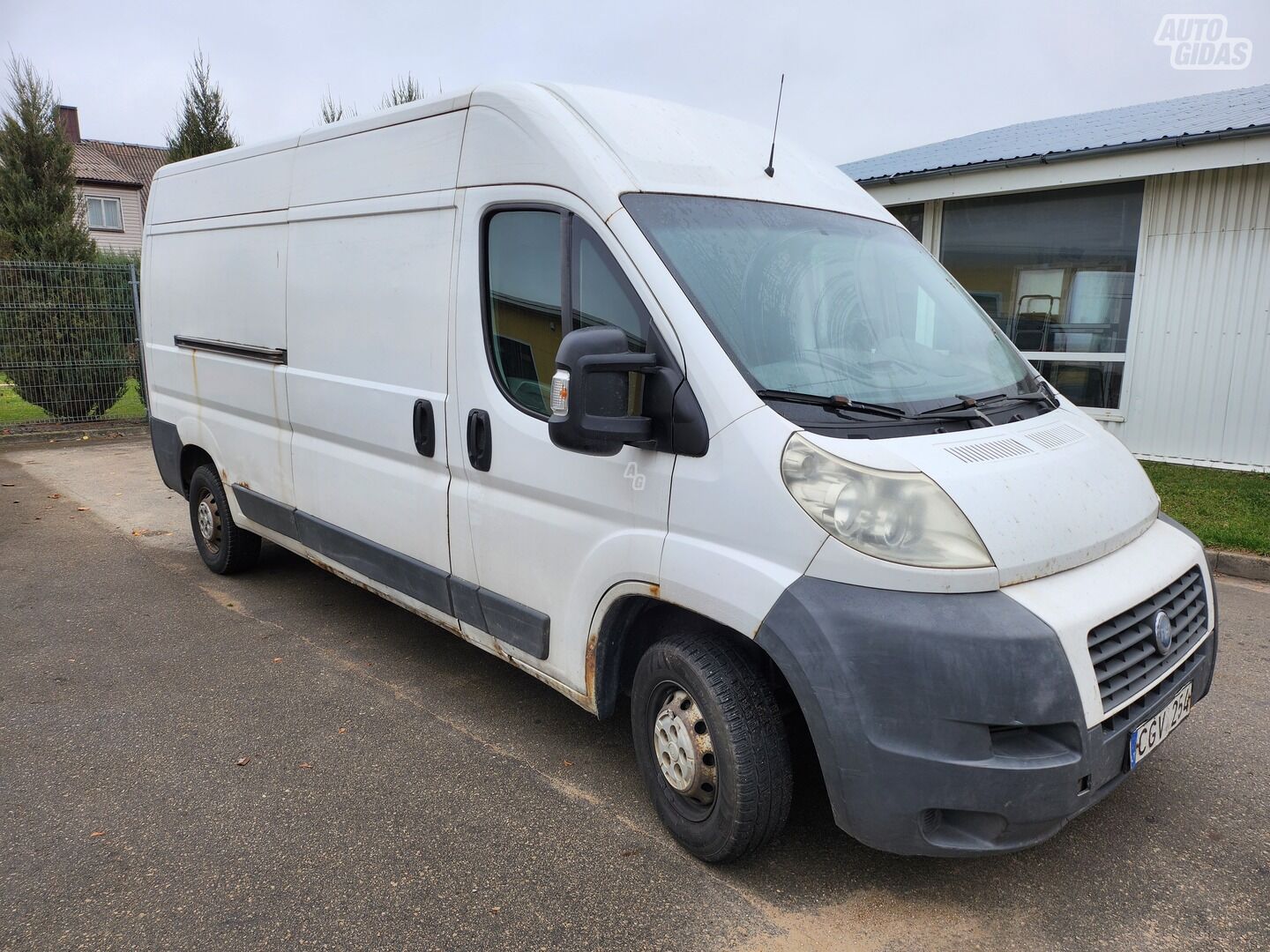 Fiat Ducato 2007 г Грузовой микроавтобус