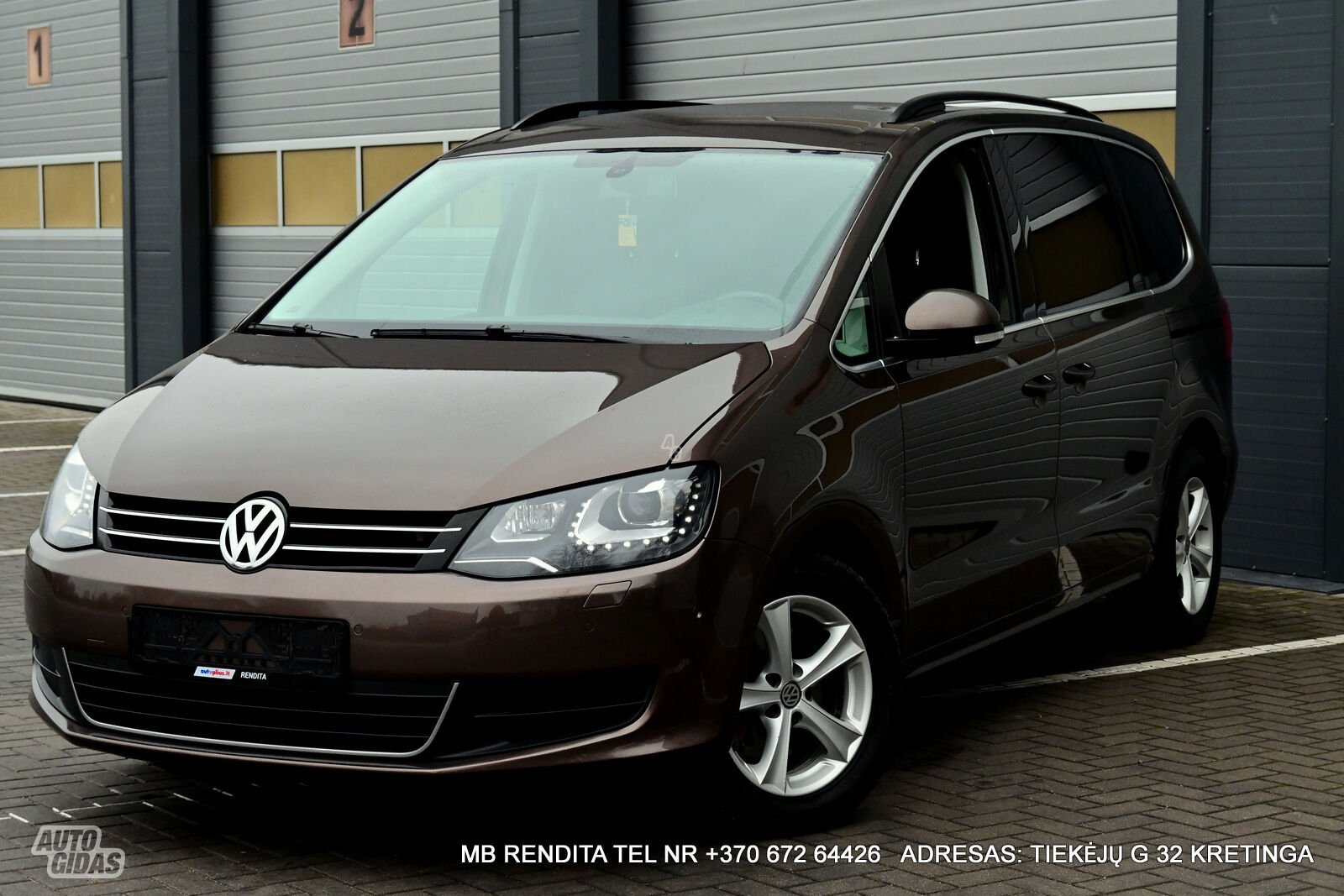 Volkswagen Sharan 2013 m Vienatūris