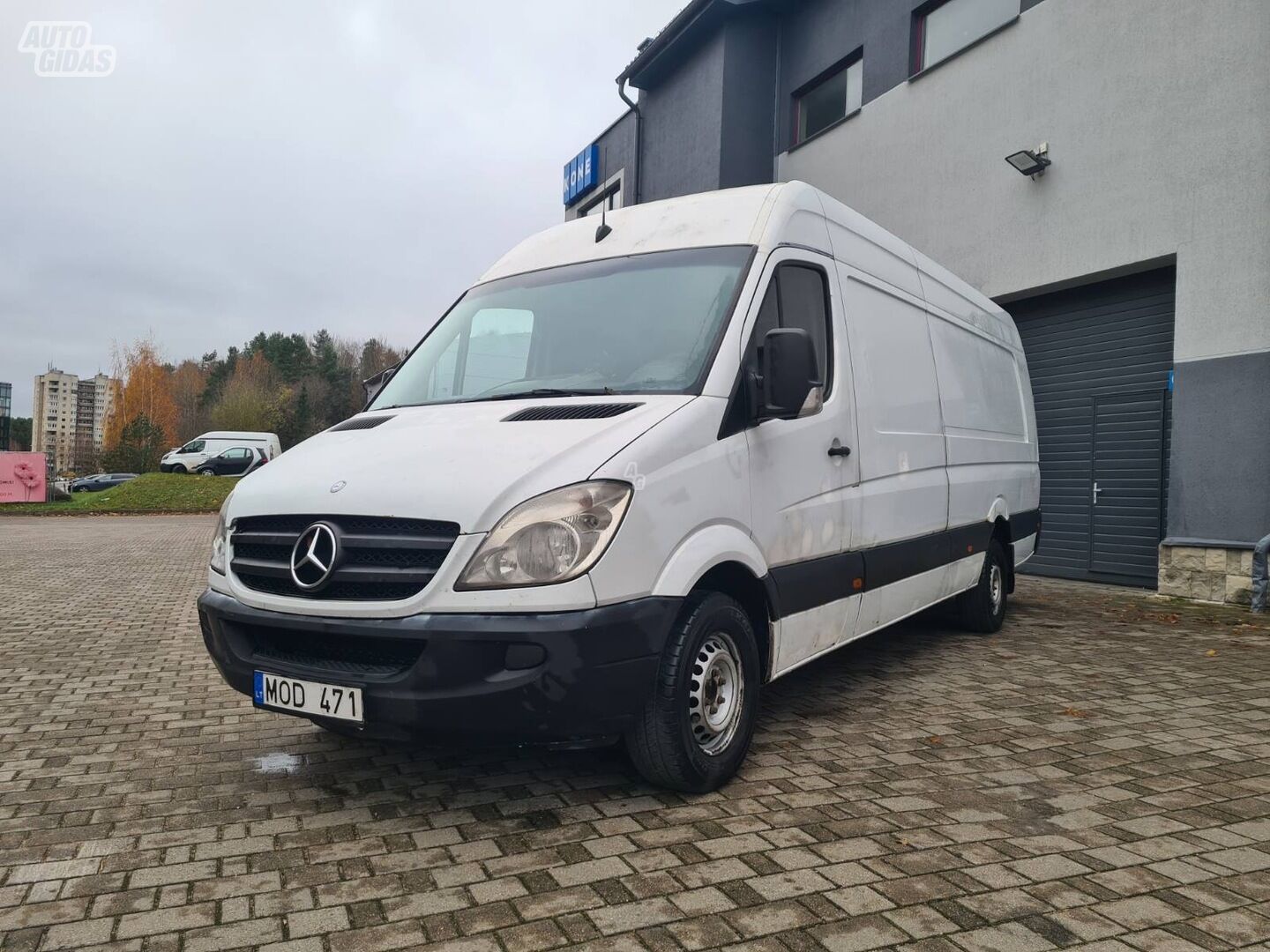 Mercedes-Benz Sprinter 2010 m Krovininis mikroautobusas