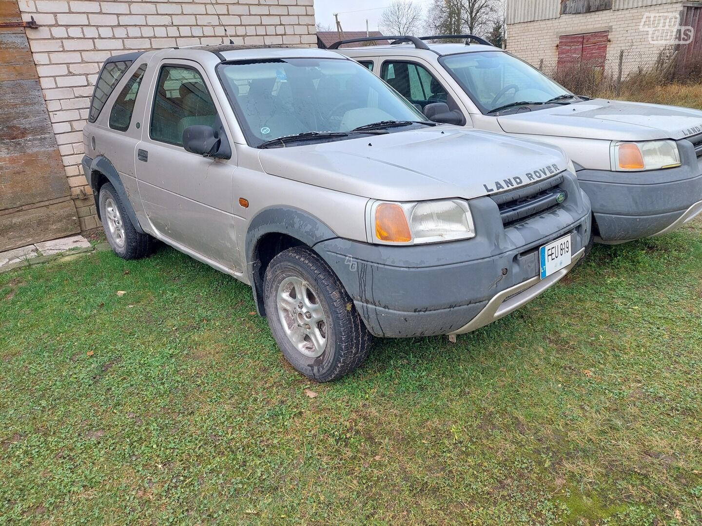 Land Rover Freelander 2002 m Visureigis / Krosoveris