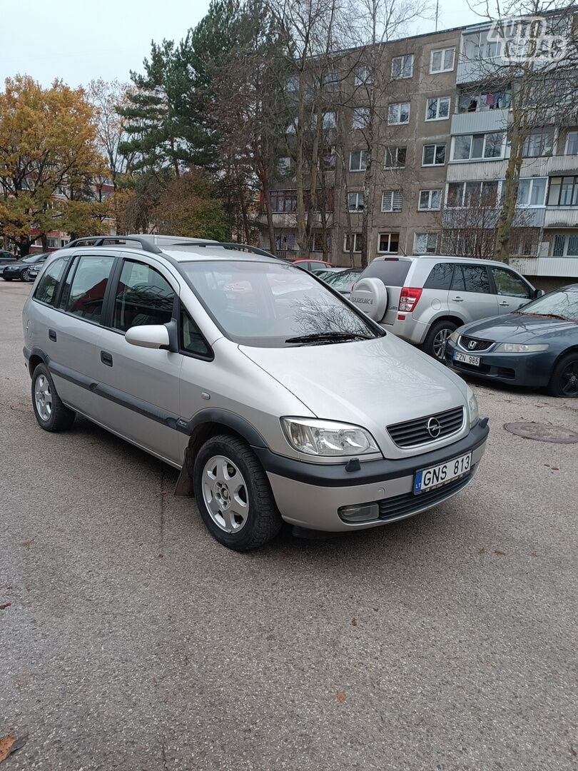 Opel Zafira 2000 y Van