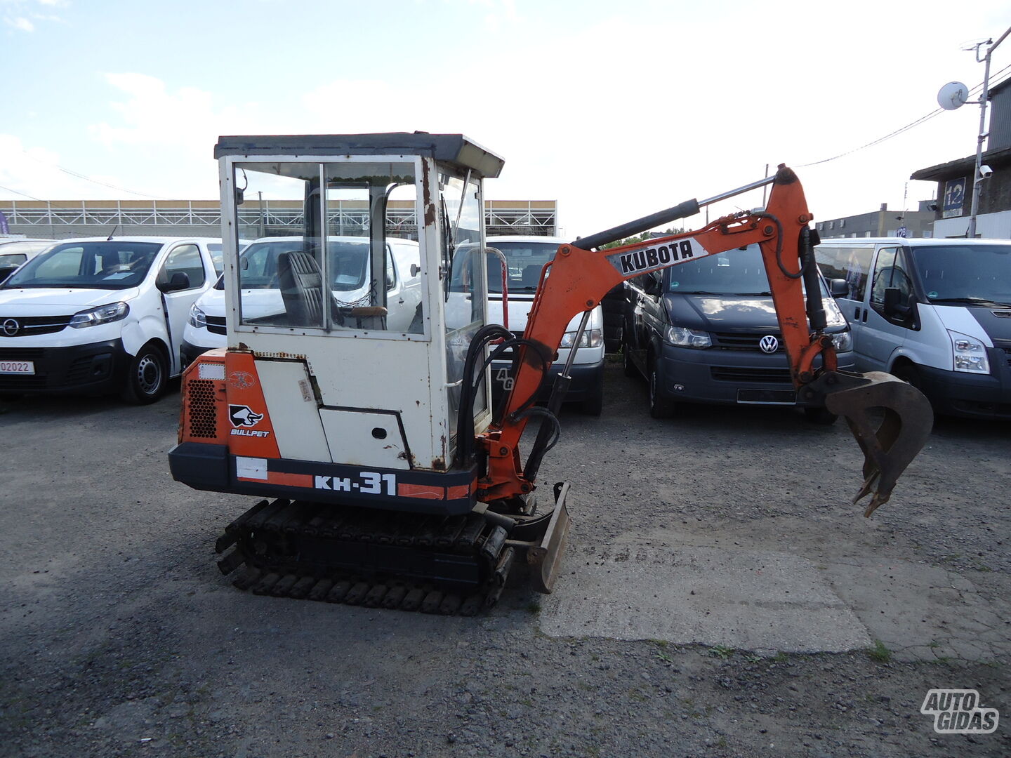 Kubota KH-31 1998 m Mini ekskavatorius