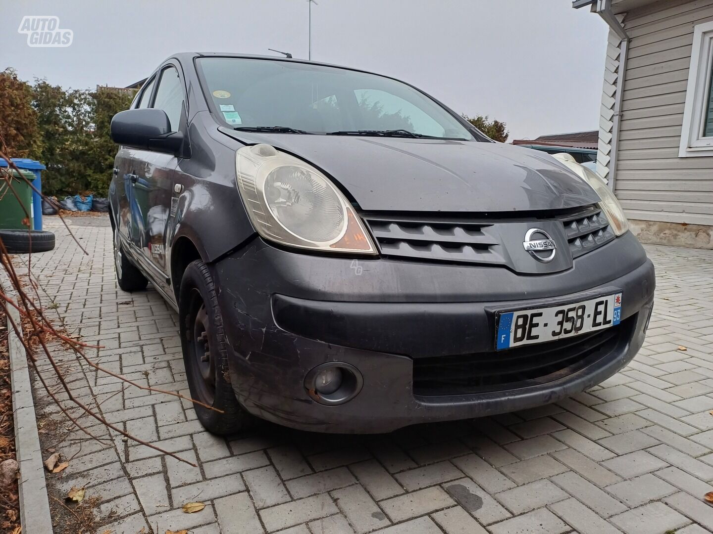 Nissan Note 2006 m dalys