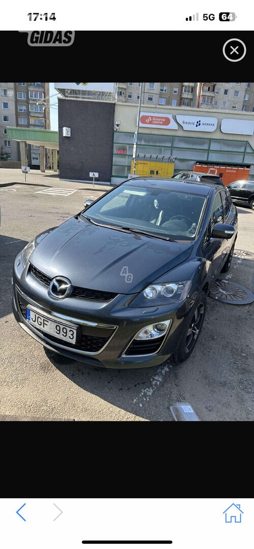 Mazda CX-7 2011 m Visureigis / Krosoveris