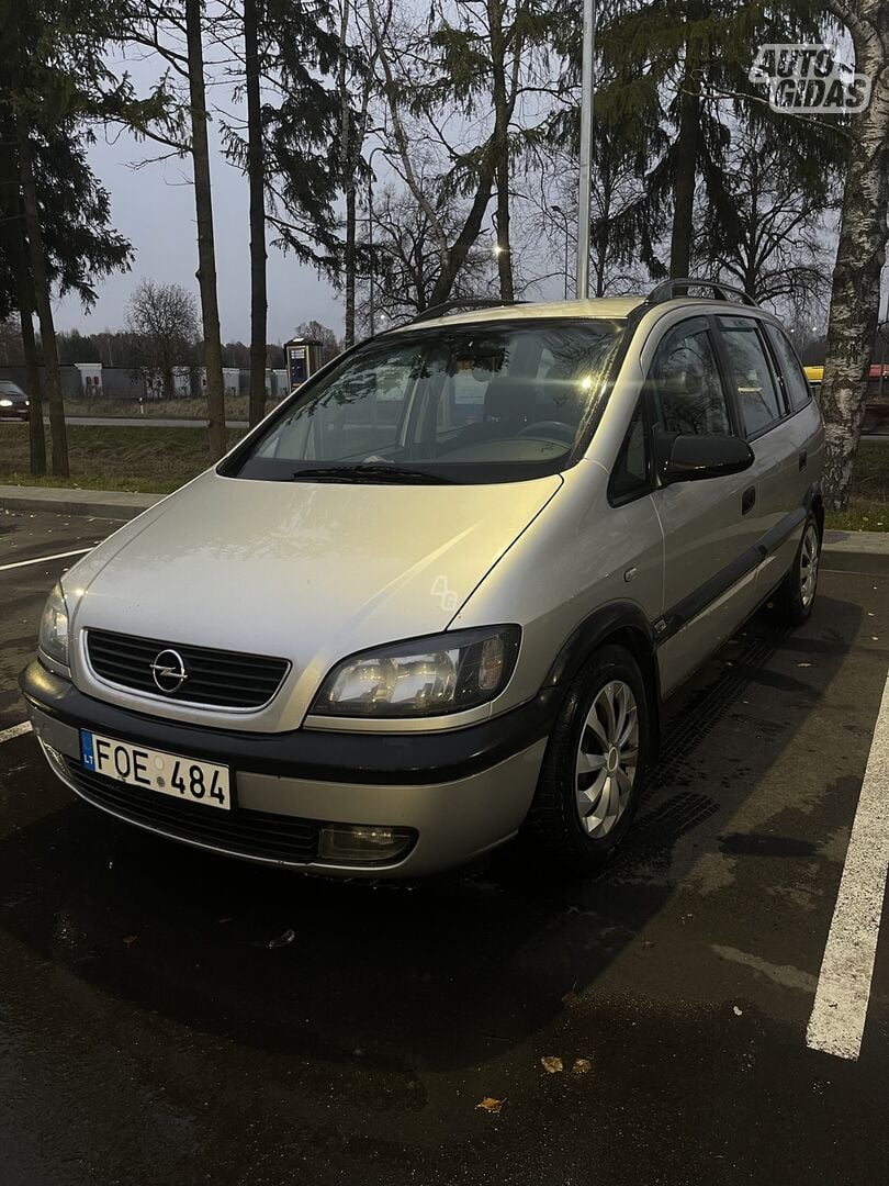 Opel Zafira 2000 y Van