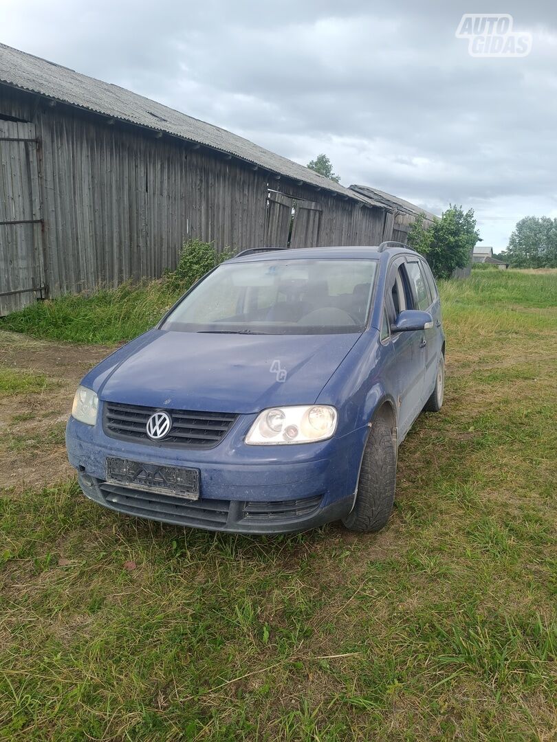 Volkswagen Touran I 2003 m dalys