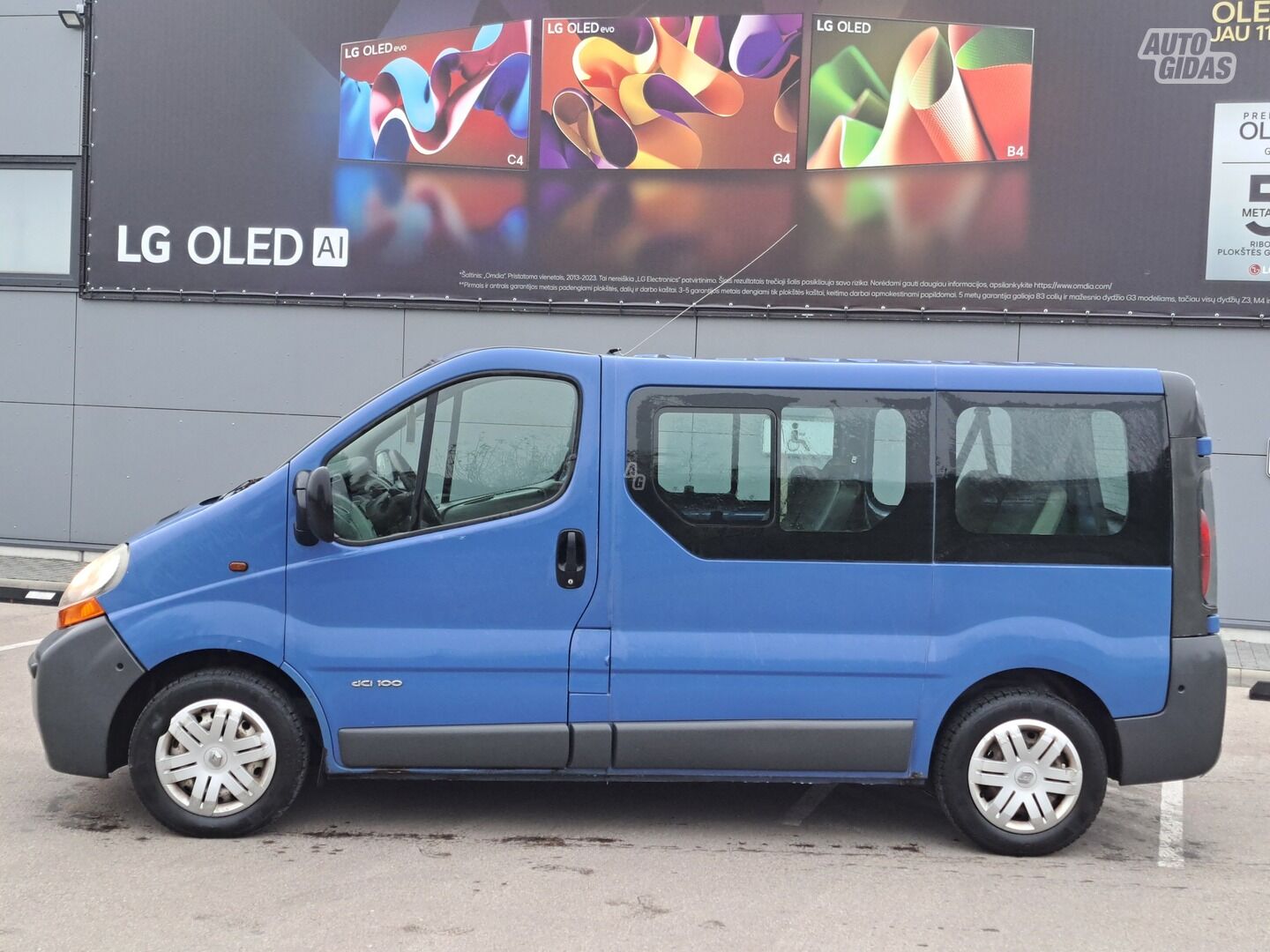 Renault Trafic 2003 m Keleivinis mikroautobusas