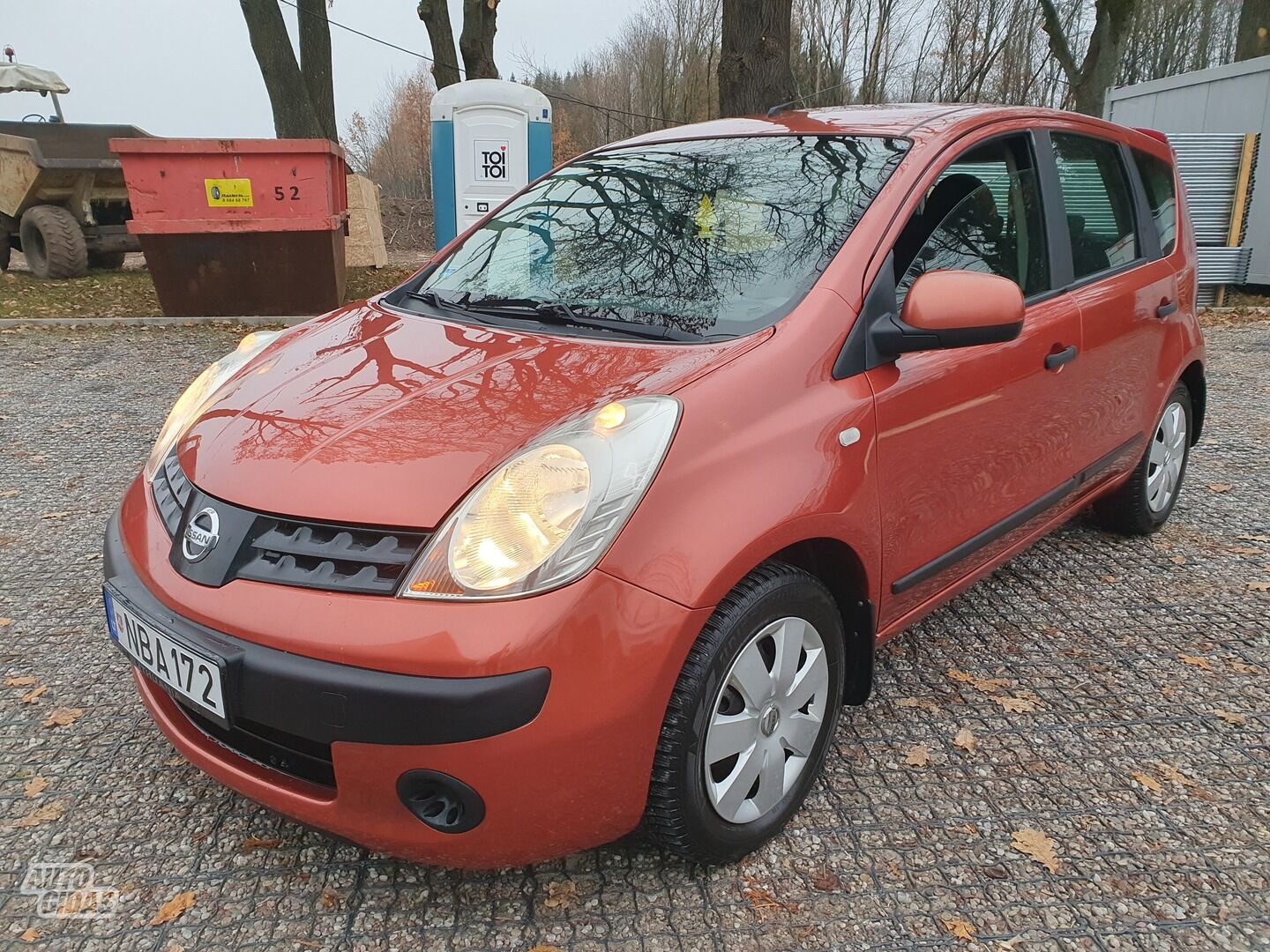 Nissan Note 2007 m Hečbekas