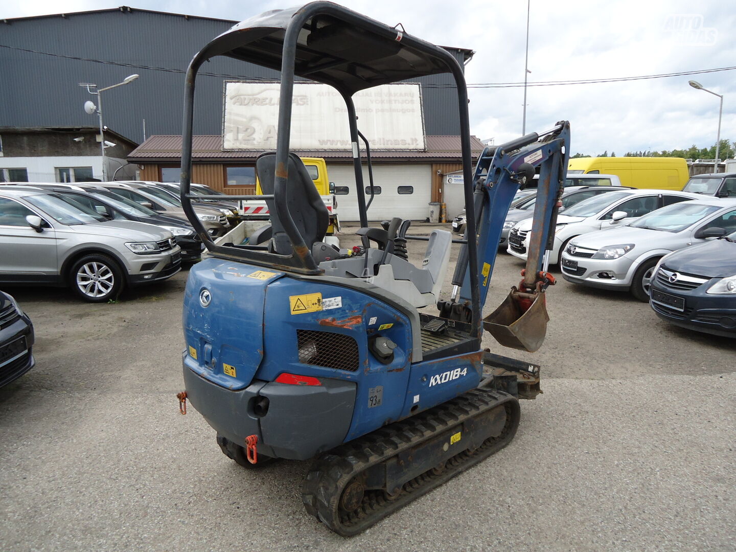 Kubota KX018-4 2015 y Mini Excavator