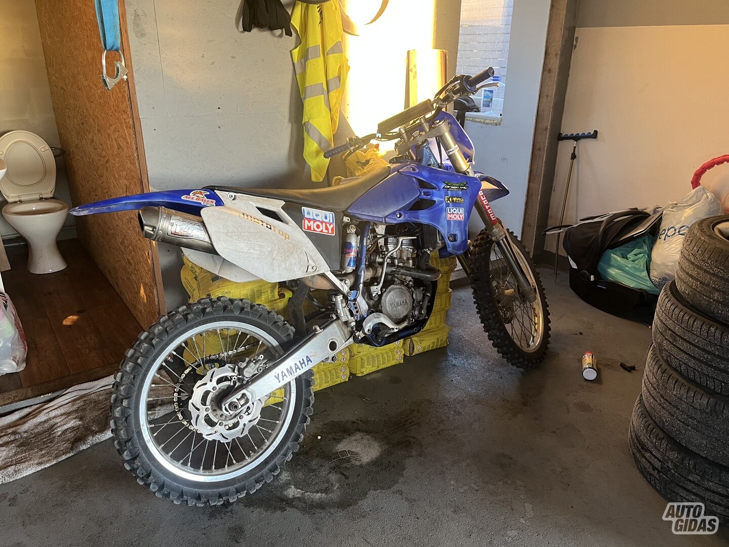 Yamaha YZF 2002 y Motocross / Supermoto motorcycle