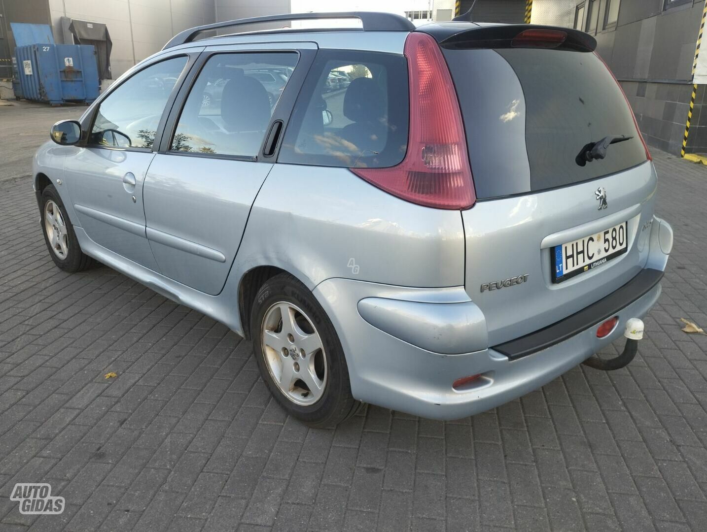 Peugeot 206 2003 m Universalas