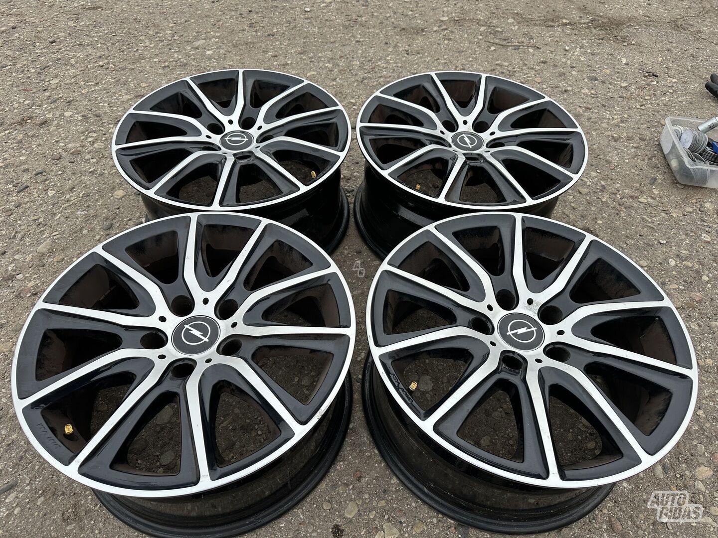 Opel Siunciam, 8J ET30 Insignia light alloy R17 rims