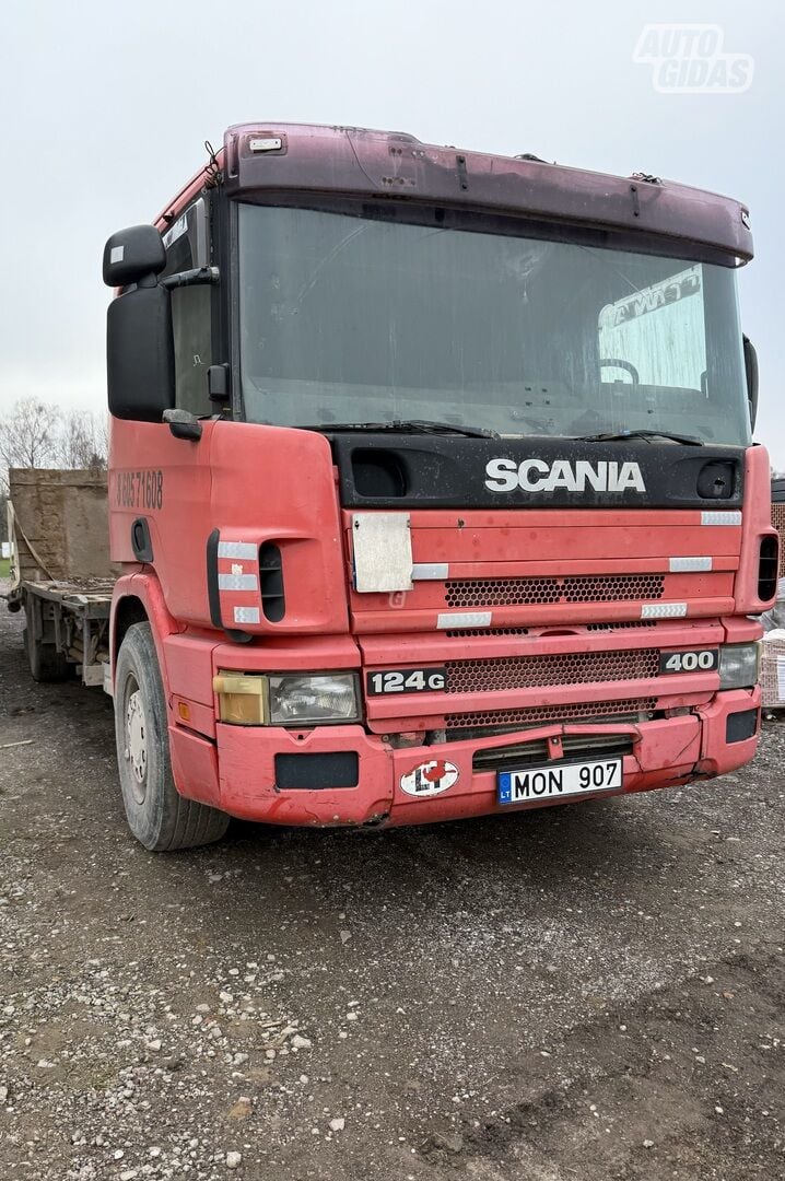 Scania P 124 GA 1998 г Платформа