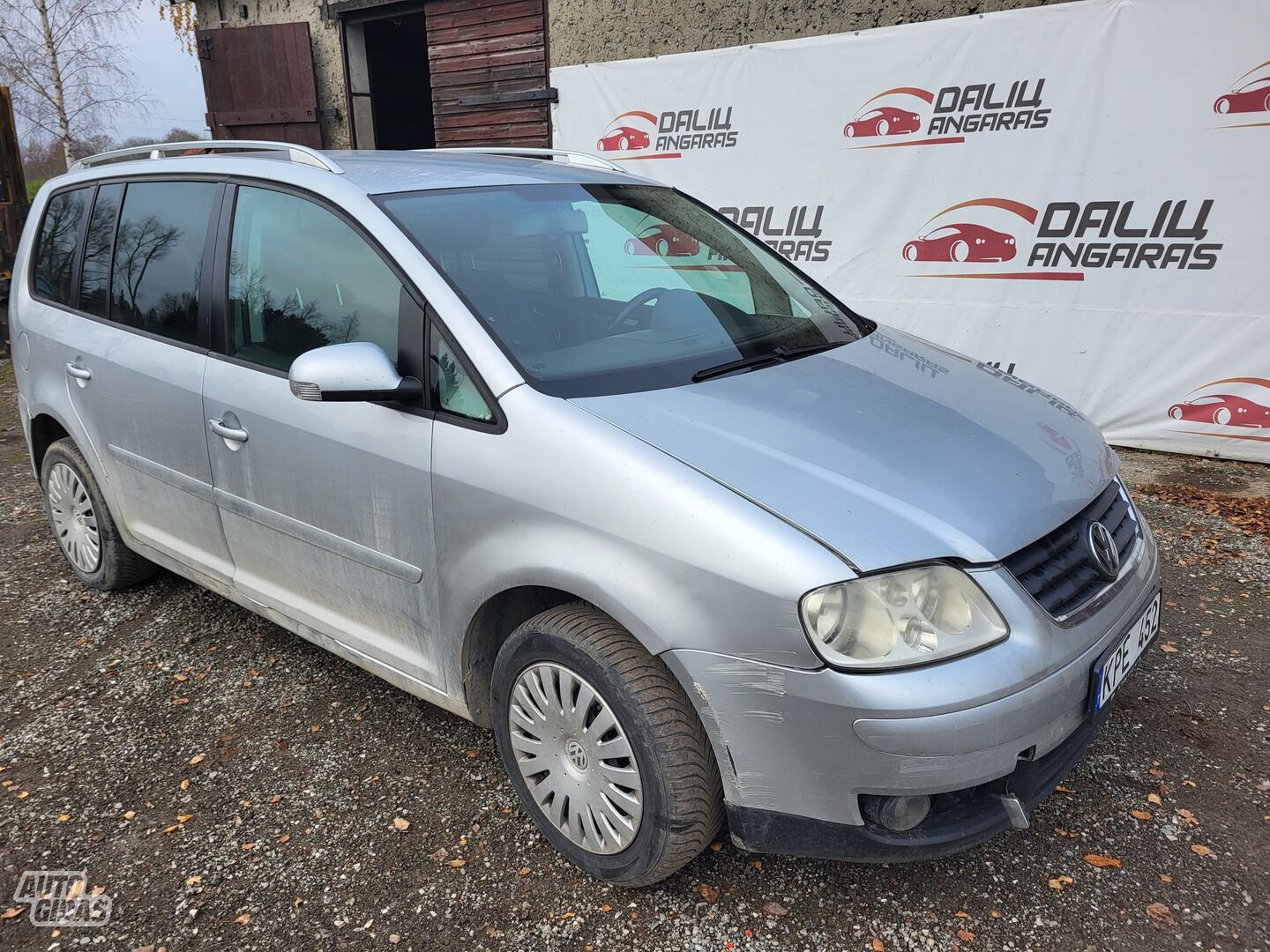 Volkswagen Touran 2003 m dalys