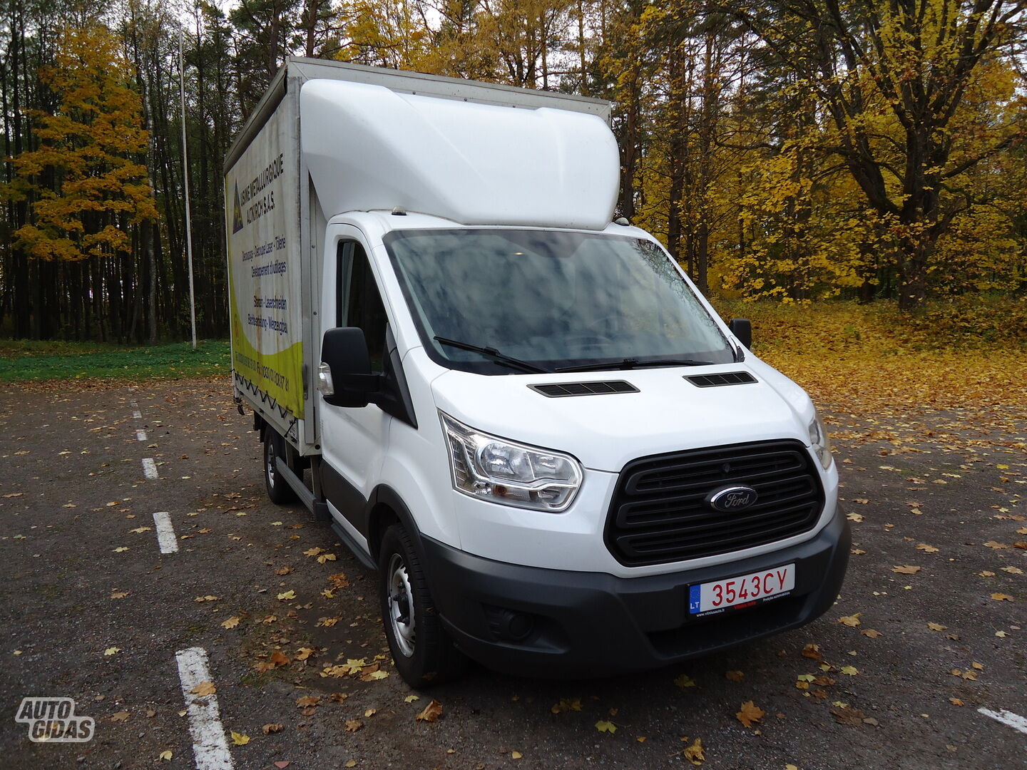 Ford Transit 2016 m Komercinis auto(su būda)