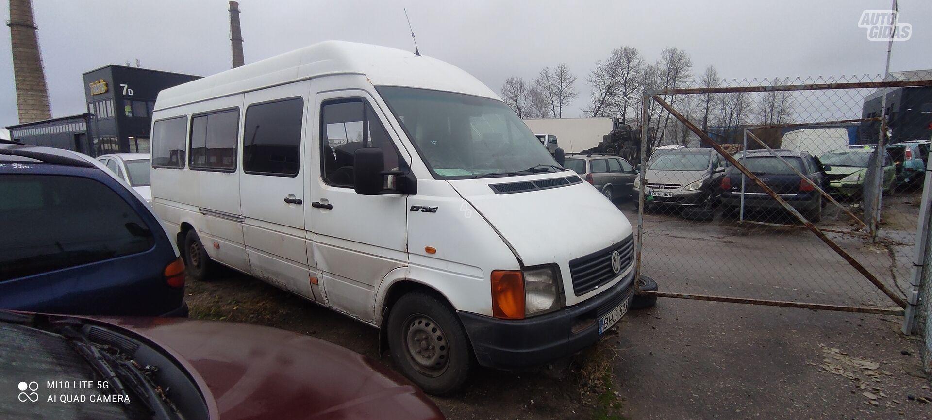 Volkswagen Lt 2000 m dalys