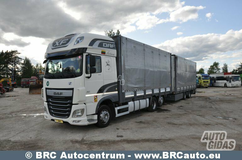 DAF XF 460 FAR 2016 y Livestock transport