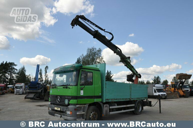 Mercedes-Benz Actros 2001 y Flatbed